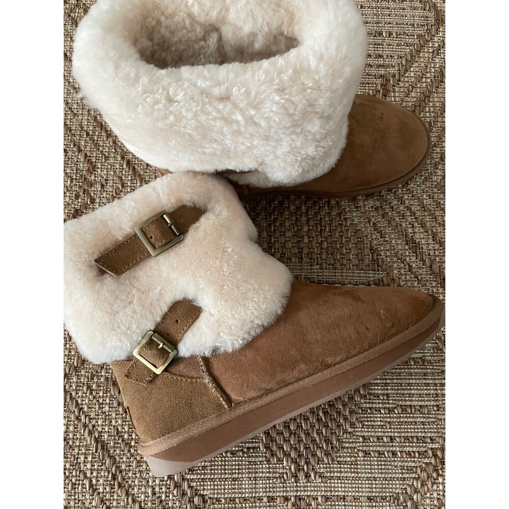 Cloud Nine Sheepskin Boot 2 Buckle Outdoor fully lined SZ 11 - Picture 7 of 8